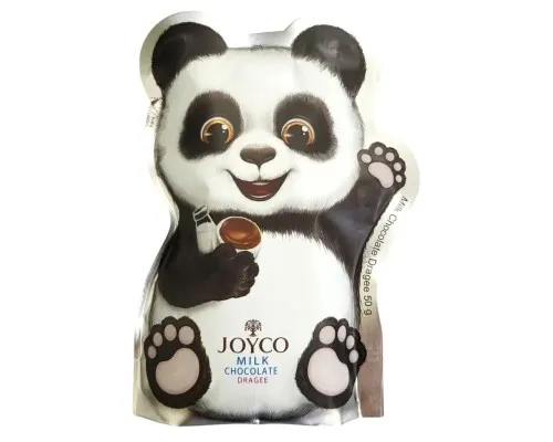 Цукерка JOYCO з молочного шоколаду Панда 50 г (4850001399377)
