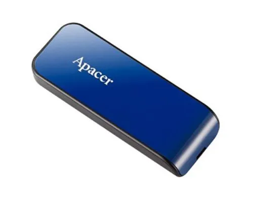USB флеш накопичувач Apacer 32GB AH334 blue USB 2.0 (AP32GAH334U-1)