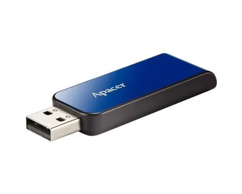 USB флеш накопичувач Apacer 32GB AH334 blue USB 2.0 (AP32GAH334U-1)