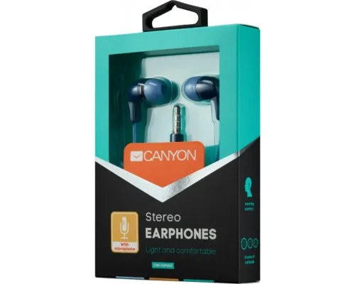 Навушники Canyon Blue (CNS-CEPM02BL)