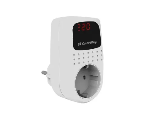 Реле напруги ColorWay DS2, white (CW-VR16-02D)
