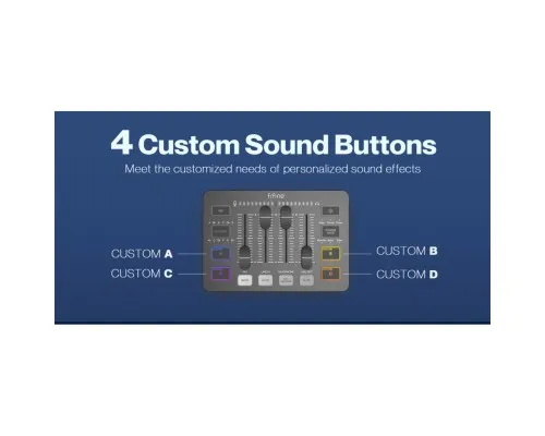 Мікшерний пульт Fifine Sound Card Black (SC3)
