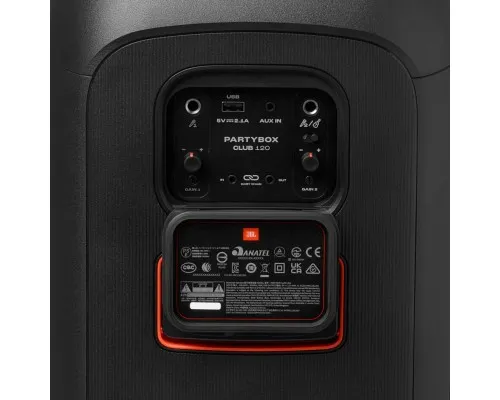 Акустична система JBL PartyBox Club 120 Black (JBLPBCLUB120EP)
