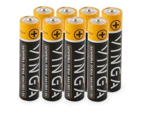 Батарейка AAA LR03 Alkaline 8pcs Blister Vinga (VJABAAA8)