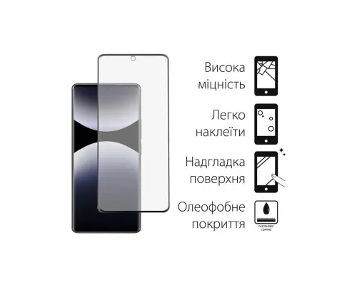 Чохол до мобільного телефона Dengos Kit Xiaomi Redmi Note 14 case Soft + glass (Mint) (DG-KM-131)