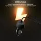 Зарядний пристрій Promate 17W USB + Lightning (voltrip-i.black)