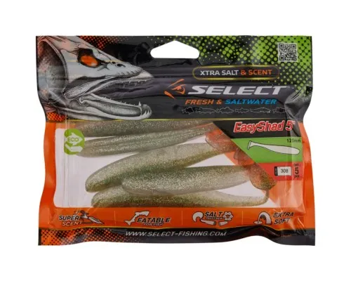 Силікон рибальський Select Easy Shad 5" 308 (5 шт/уп) (1870.71.92)