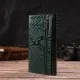 Портмоне Canpellini З натуральної шкіри Зелене (21694)