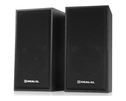 Акустична система REAL-EL S-202 USB Black (EL121200019)
