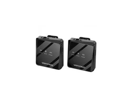 Мікрофон Vention USB-C 2-Pack Wireless Lavalier Black (NCBB0)