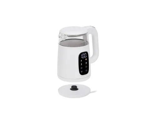 Електрочайник Adler AD 1305 white silver