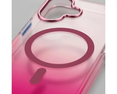 Чохол до мобільного телефона BeCover FIBRA Shock-Proof MagSafe Apple iPhone 17 Pink (715447)