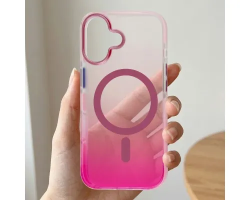 Чохол до мобільного телефона BeCover FIBRA Shock-Proof MagSafe Apple iPhone 17 Pink (715447)