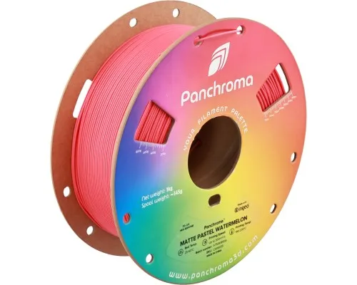 Пластик для 3D-принтера Polymaker PLA PANCHROMA MATTE 1,75mm 1kg PASTEL WATERMELON (CA04035)