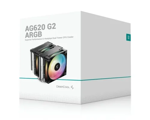 Кулер до процесора Deepcool AG620 G2 ARGB (R-AG620-BKAMMG2-G)