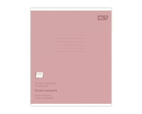 Зошит Yes Small moments А5 12 аркушів лінія (768686)