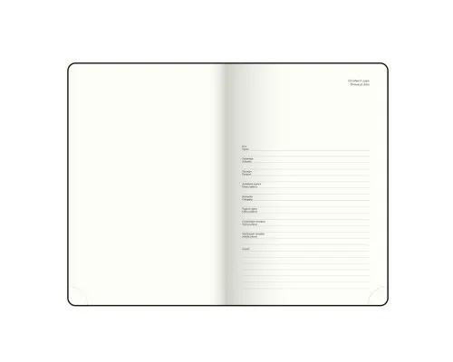 Тижневик Buromax недатований BEST, A5, бірюзовий, штуч.шкіра 336 сторінок (BM.20190-06)