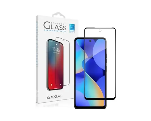 Скло захисне ACCLAB Full Glue Tecno Spark 10 Pro (1283126580567)