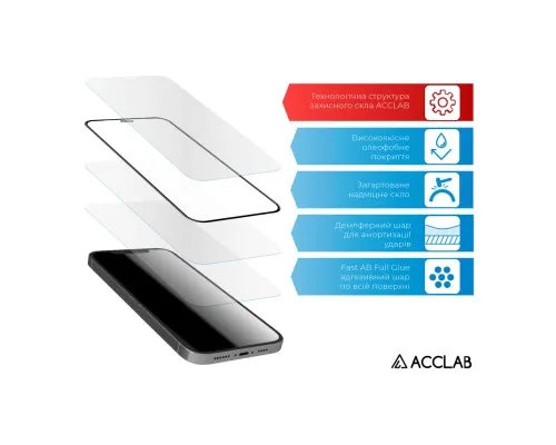 Скло захисне ACCLAB Full Glue Tecno Spark 10 Pro (1283126580567)