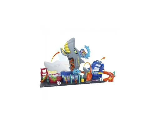 Автотрек Hot Wheels City Автомийка Суперакула (HTN82)