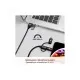 Дата кабель USB 2.0 AM to Lightning + Micro 5P + Type-C pentapower.black Promate (pentapower.black)