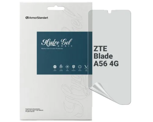 Плівка захисна Armorstandart hydrogel Matte ZTE Blade A56 4G (ARM87515)