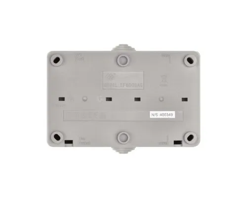 Розетка EMOS 16A 250V IP44 подвійна (A1396.2)
