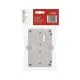 Розетка EMOS 16A 250V IP44 подвійна (A1396.2)