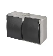 Розетка EMOS 16A 250V IP44 подвійна (A1396.2)