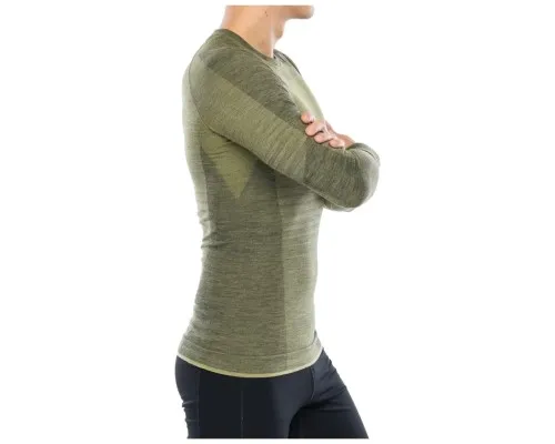 Термокофта Ortovox 230 Competition Long Sleeve Mns wild herbs - M - оливковий (025.001.1031)