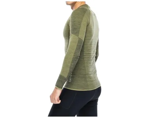 Термокофта Ortovox 230 Competition Long Sleeve Mns wild herbs - M - оливковий (025.001.1031)