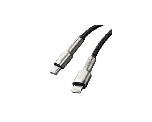 Дата кабель USB-C to Lightning 0.25m 20W Cafule Series Meta black Baseus (CATLJK-01)