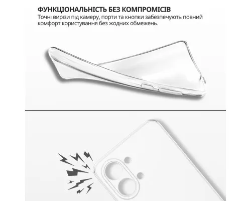 Чохол до мобільного телефона BeCover Silicone Tecno Spark Go 3 (KN3) Transparent (715692)