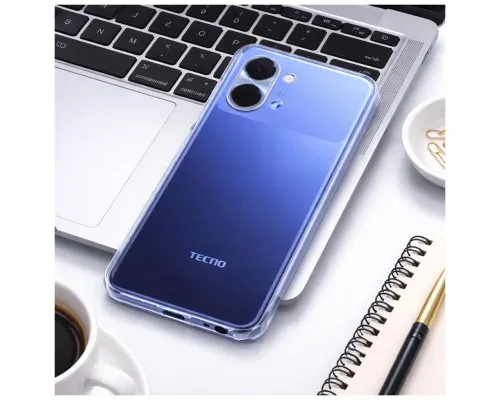 Чохол до мобільного телефона BeCover Silicone Tecno Spark Go 3 (KN3) Transparent (715692)