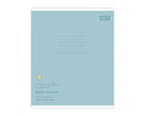 Зошит Yes Small moments А5 18 аркушів лінія (768689)