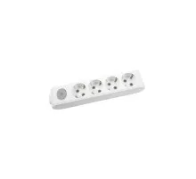 Мережевий подовжувач Panasonic X-tendia із заземленням 4 розетки, 3м (WLTA04432GR-UA)