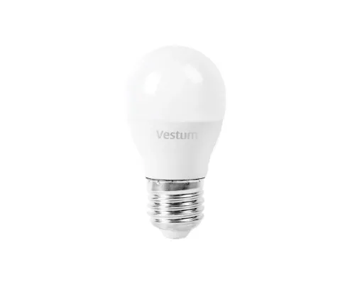 Лампочка Vestum G45 6W 4100K 220V E27 (1-VS-1201)