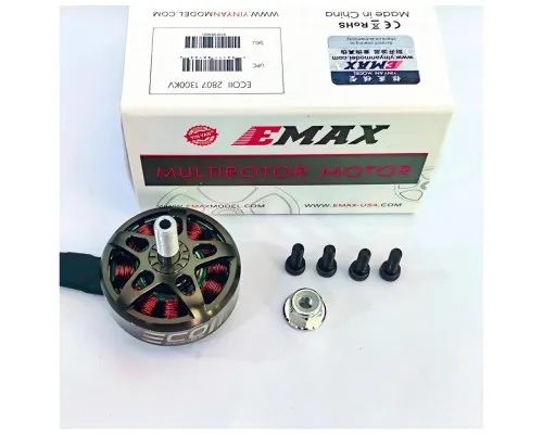 Двигун для дрона Emax ECO II 2807А 1300KV (0101096070)