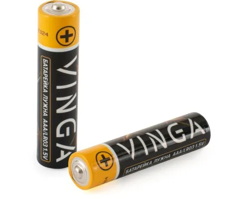 Батарейка AAA LR03 Alkaline 4pcs Blister Vinga (VJABAAA4)