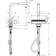 Змішувач Hansgrohe Aquno Select M81 , 21 см, хром (73836000)