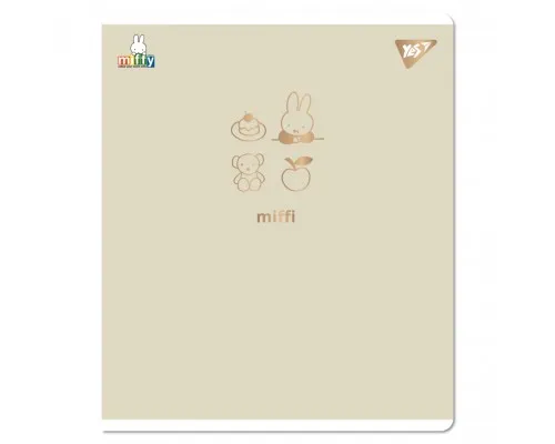 Зошит Yes Gold Miffy А5 18 аркушів клітинка (767518)