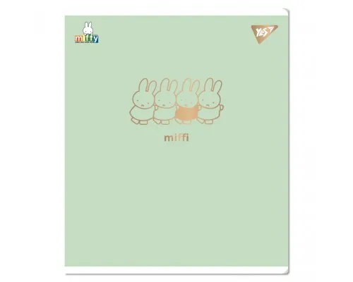 Зошит Yes Gold Miffy А5 18 аркушів клітинка (767518)