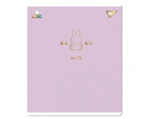 Зошит Yes Gold Miffy А5 18 аркушів клітинка (767518)