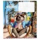 Зошит Школярик Cool vacation 12 аркушів лінія (012-3318L)