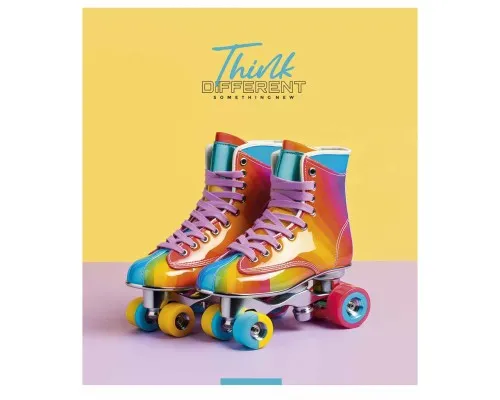 Зошит Школярик Think different 96 аркушів лінія (096-3395L)