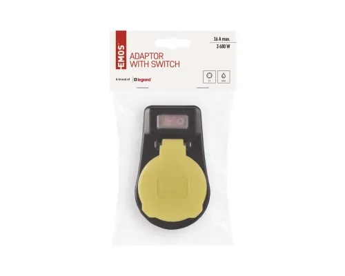 Розетка EMOS 16A 250V IP44 одинарна (P00292)