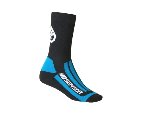 Шкарпетки Sensor Treking Merino 1065672 black-blue 9-11 (SU41TM-black-blue-9-11)