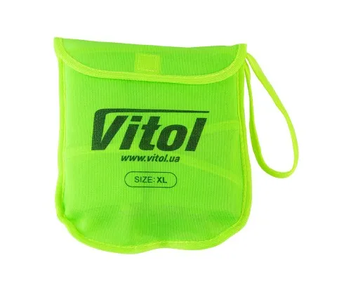 Жилет сигнальний VITOL зелений 116B XL (ЖБ002)