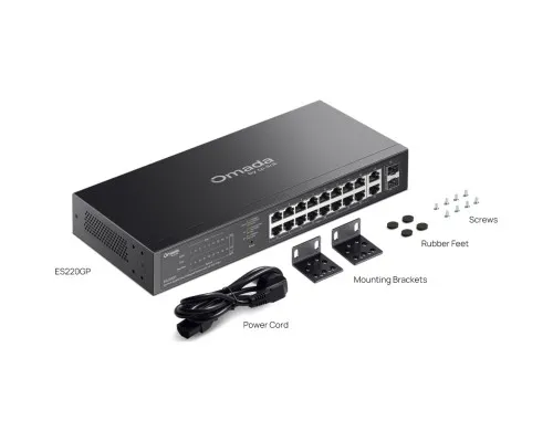Комутатор мережевий TP-Link ES220GP