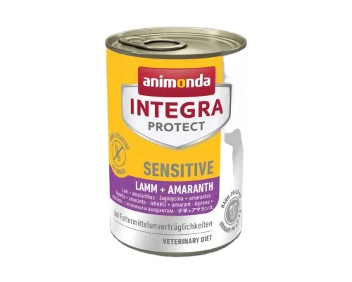 Консерви для собак Animonda Integra Protect Sensitiv Lamb + Amaranth 400 г (4017721864206)